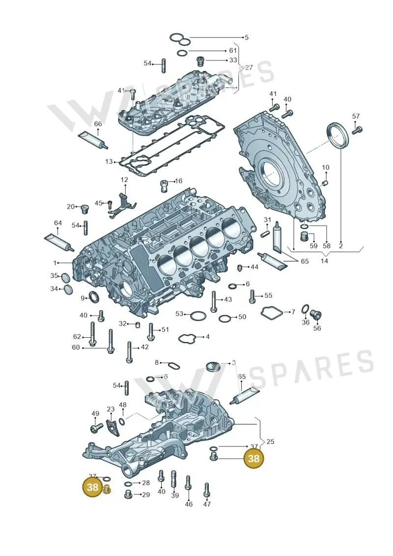 N0297014 Volkswagen Oil Drain Plug