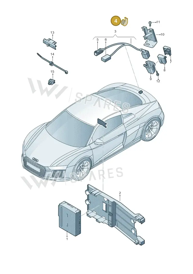 N10543101 Volkswagen Heat Resistant Hose (Glass Fibre Weave)