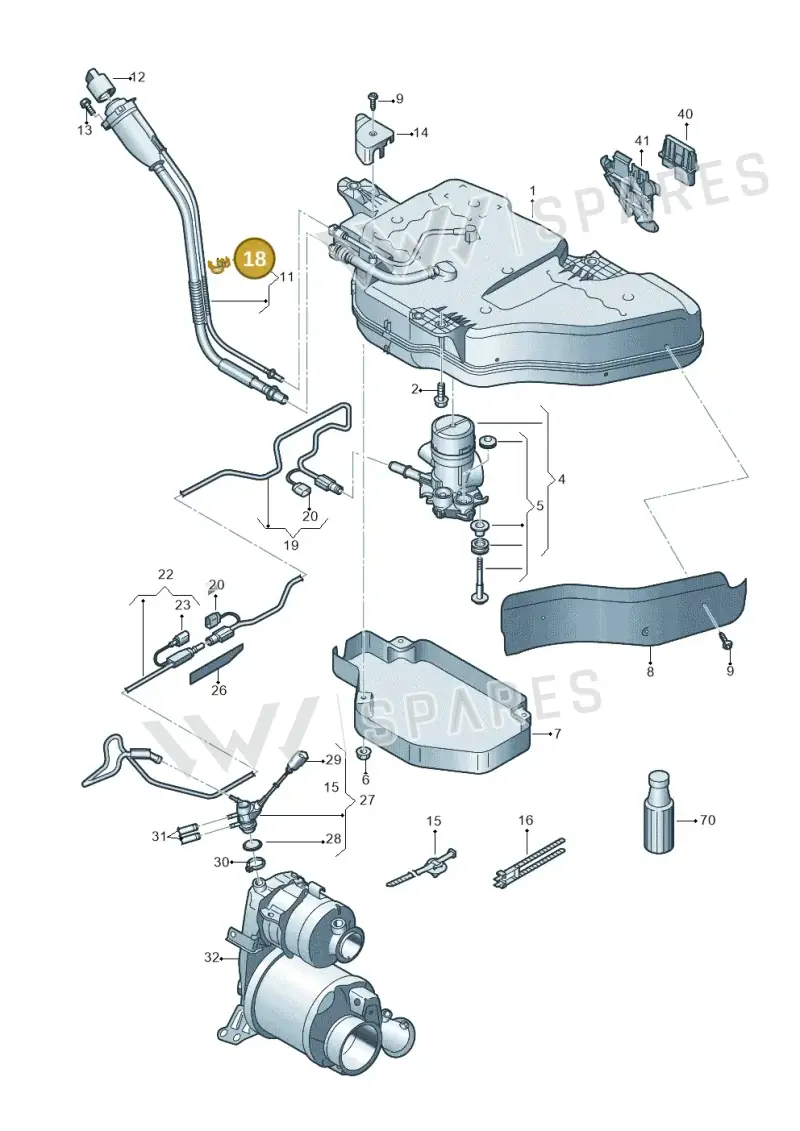 N10574901 Volkswagen Double Clip