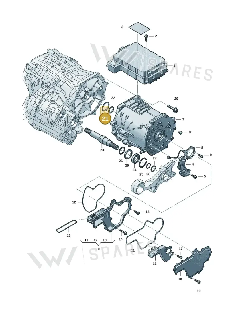 N10701601 Volkswagen O-Ring