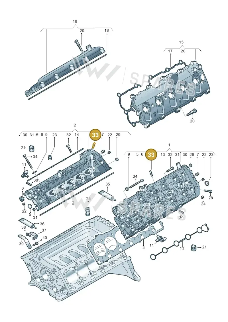 N10720801 Volkswagen Round-Head Screw