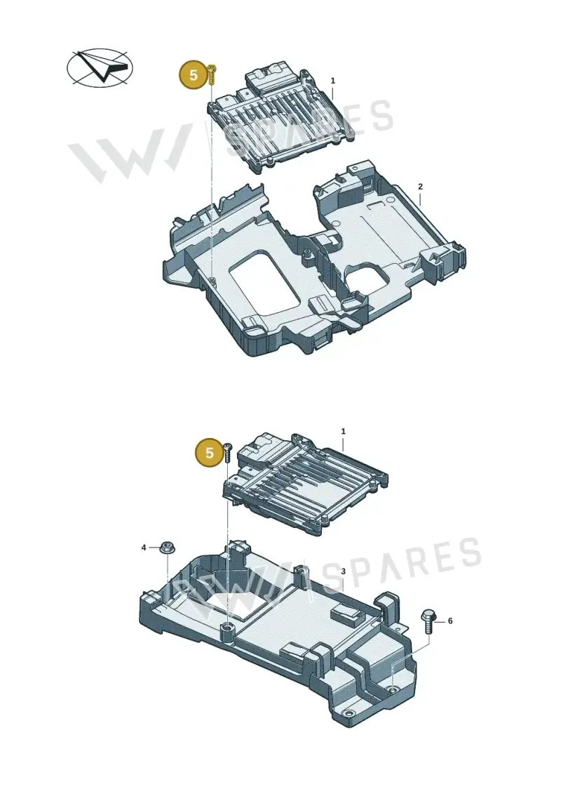 N10731701 Volkswagen Oval Hexagon Socket Head Bolt
