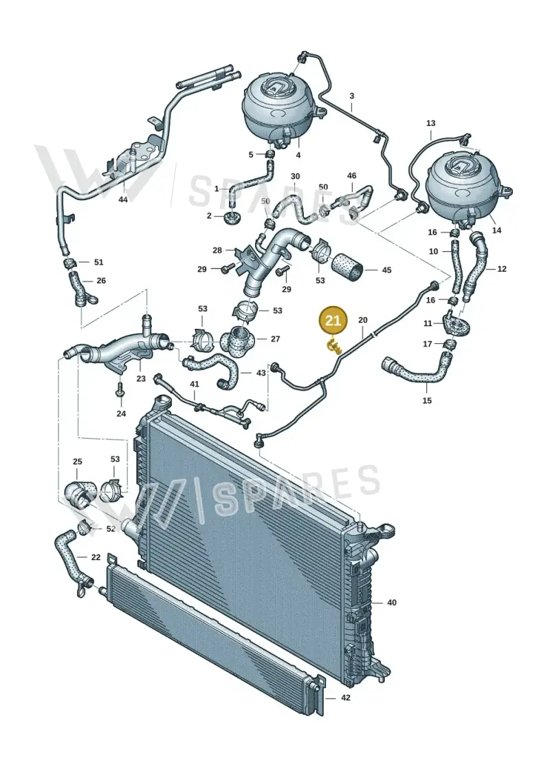N10788501 Volkswagen Combination Holder