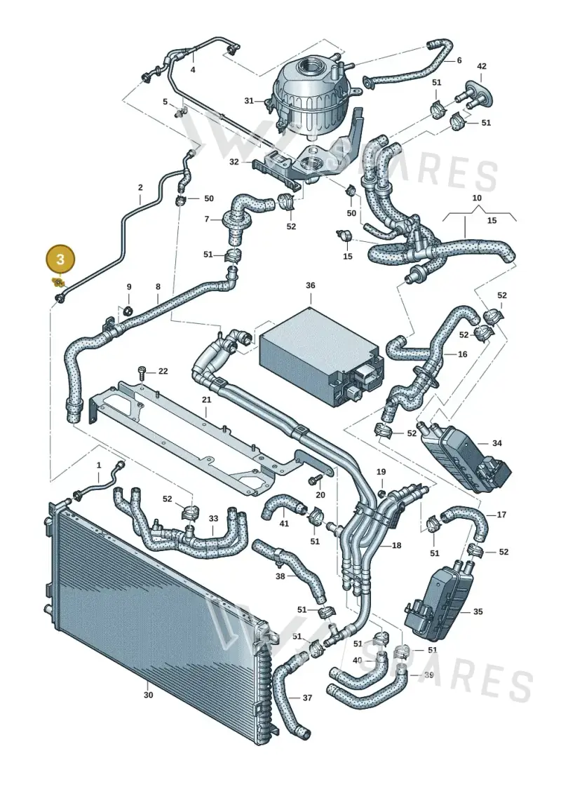 N10793801 Volkswagen Bracket