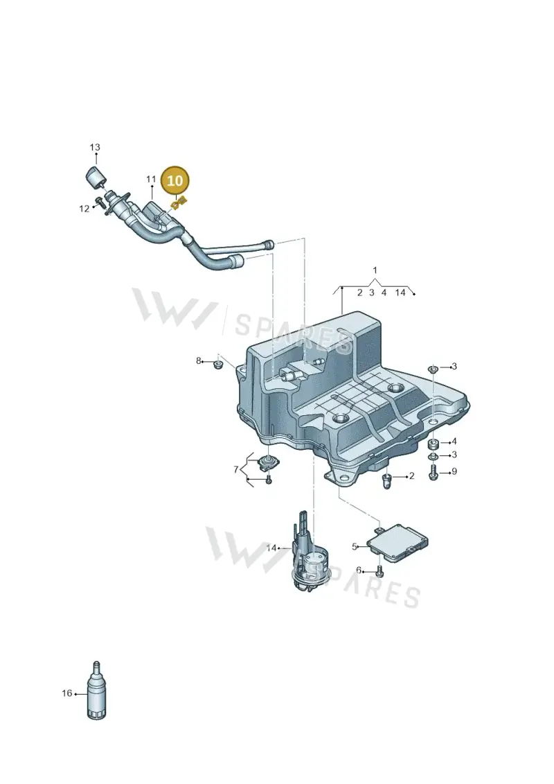 N10824501 Volkswagen Clip