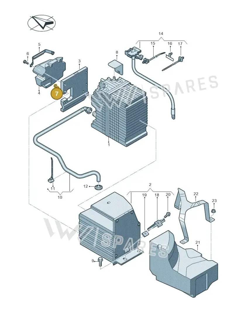 N10851701 Volkswagen Hexagon Socket Flat Head Bolt