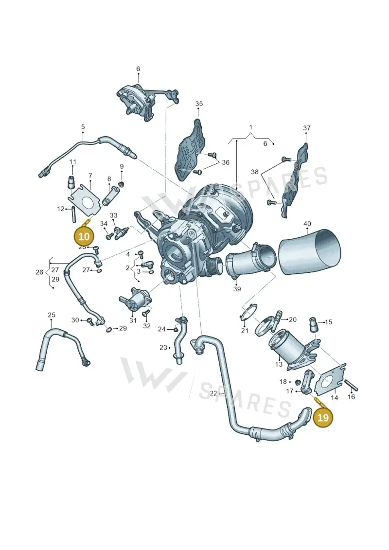 N10890402 Volkswagen Threaded Pin