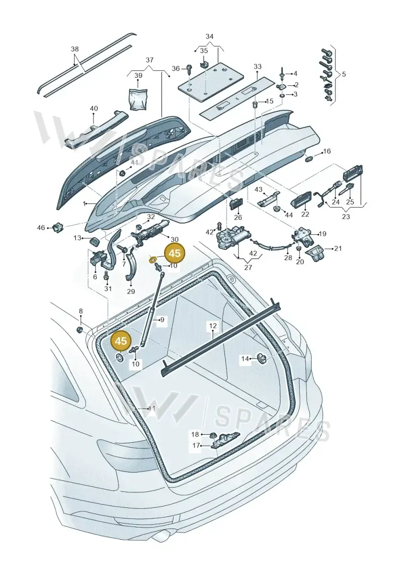 N90155703 Volkswagen Washer