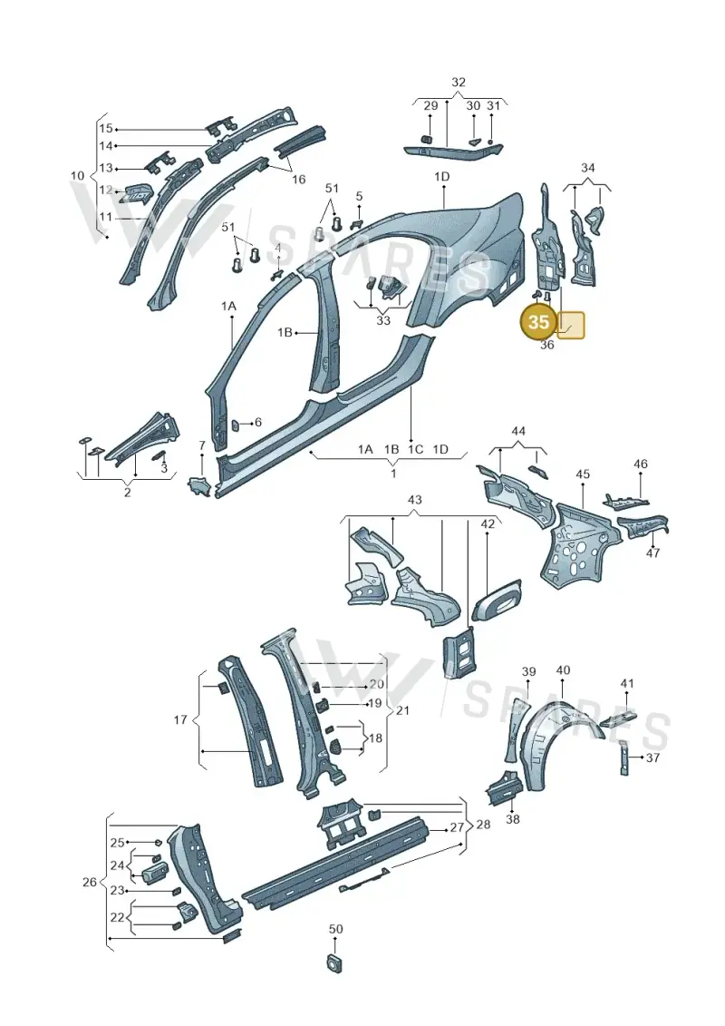 N90208105 Volkswagen Weld Screw
