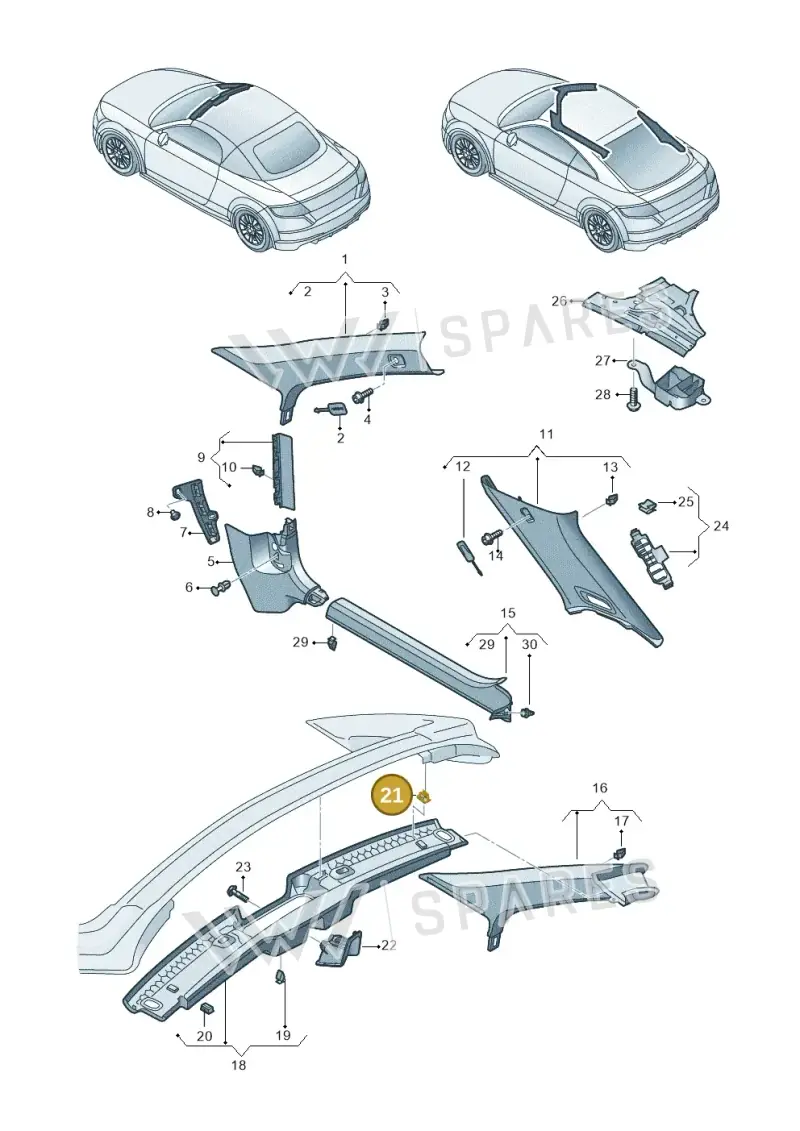 N90257705 Volkswagen Speed Nut