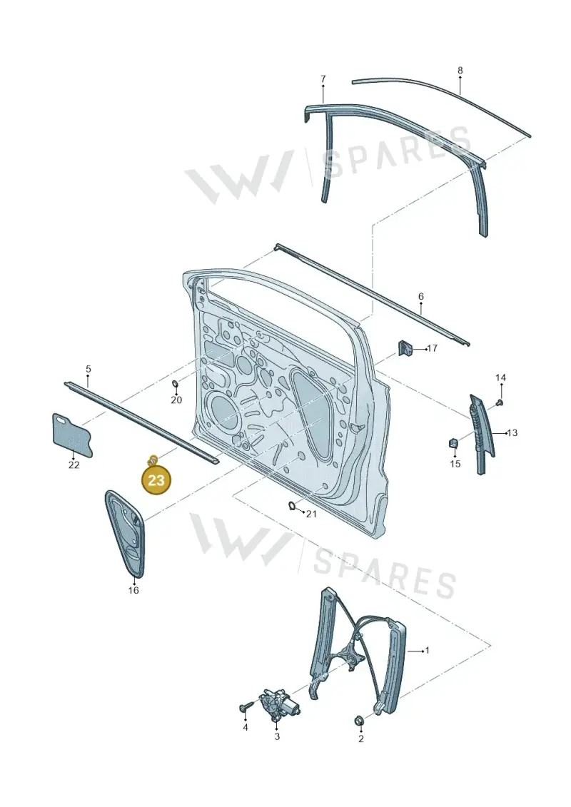 N90263103 Volkswagen Rivetted Cap Nut