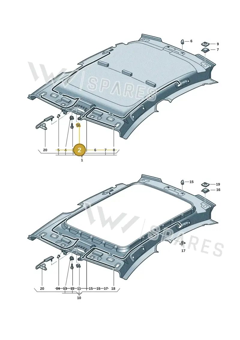 N90419003 Volkswagen Speed Nut
