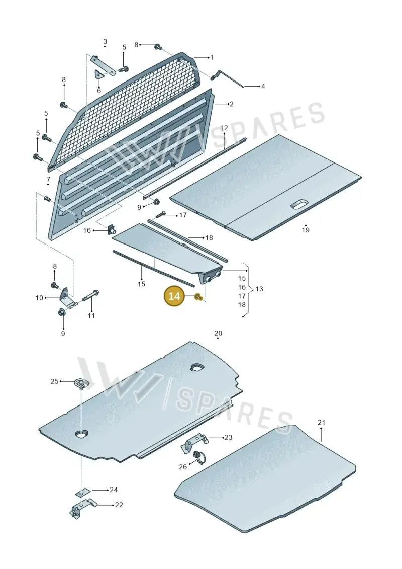N90548602 Volkswagen Hexagon Head Bolt (Combi)