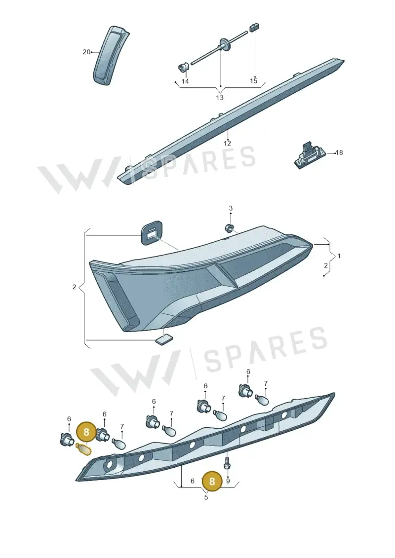 N90653801 Volkswagen Bulb