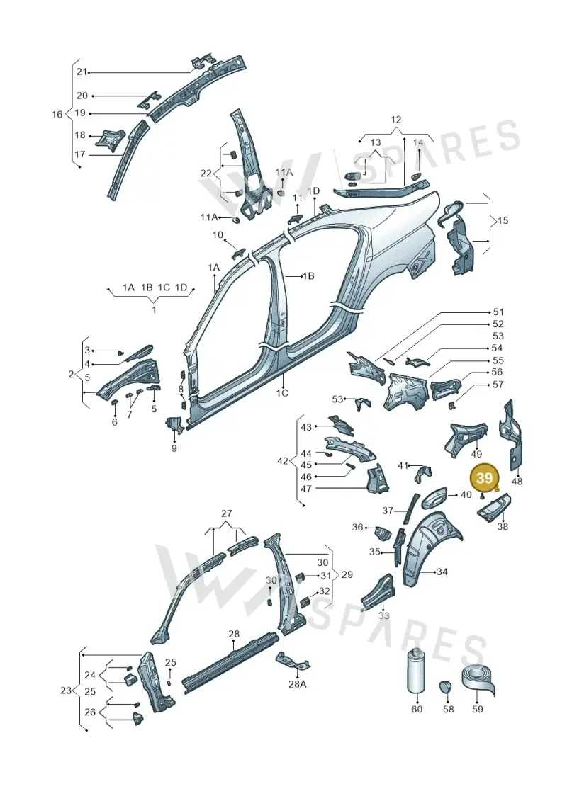 N90714704 Volkswagen Weld Screw