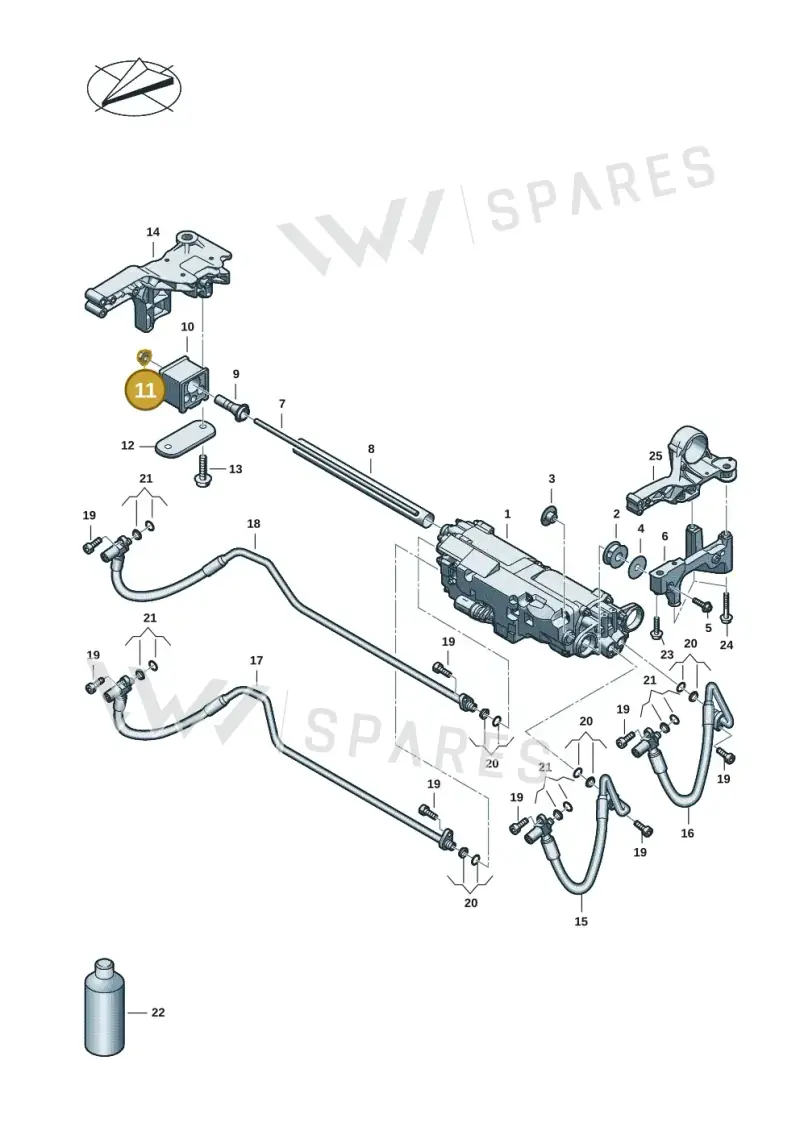 N90798809 Volkswagen Hexagon Collar Nut
