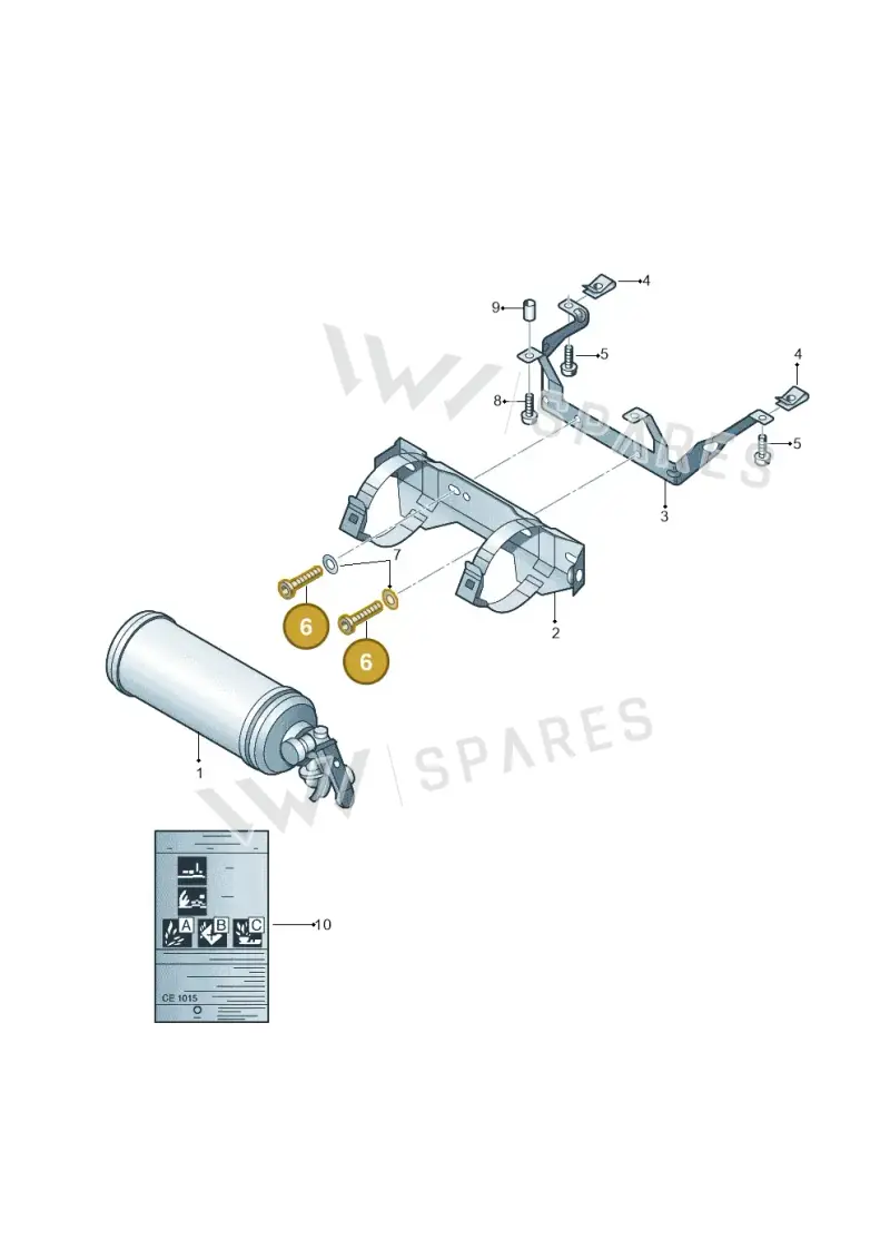 N90893002 Volkswagen Hexagon Socket Head Bolt