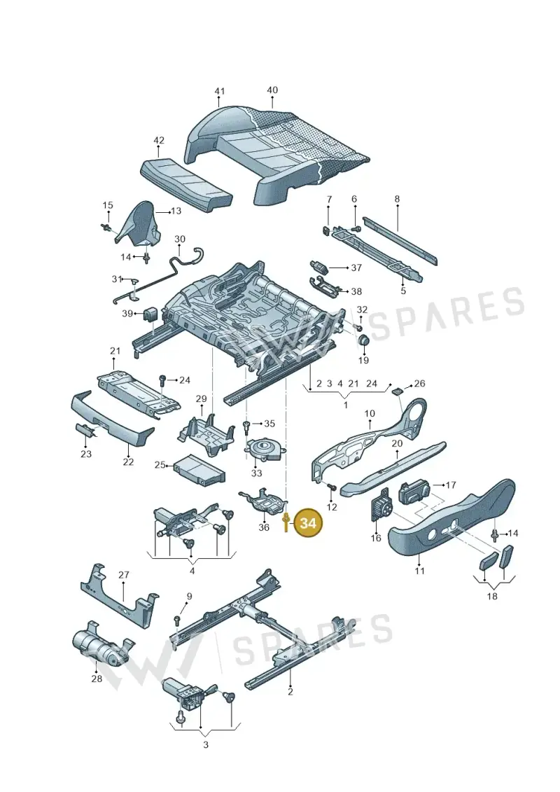 N90895102 Volkswagen Pop Rivet