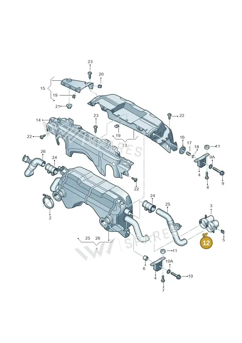 N90900401 Volkswagen Hexagon Socket Oval Head Collared