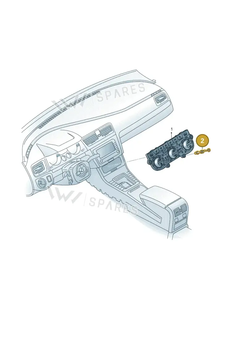 N90965102 Volkswagen Hexagon Socket Head Panel Bolt