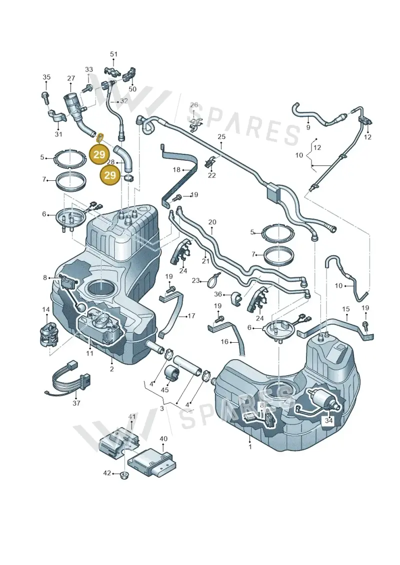 N91104001 Volkswagen Spring Band Clamping