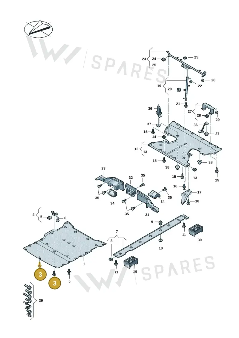 N91171401 Volkswagen Hexagon Socket Head Bolt (Combi)