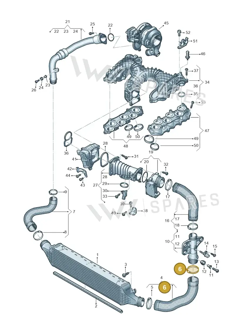 N91175901 Volkswagen Clamping