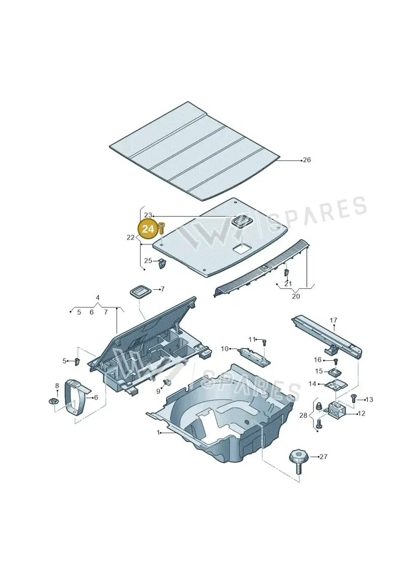N91177801 Volkswagen Torx Lens Flange Screw