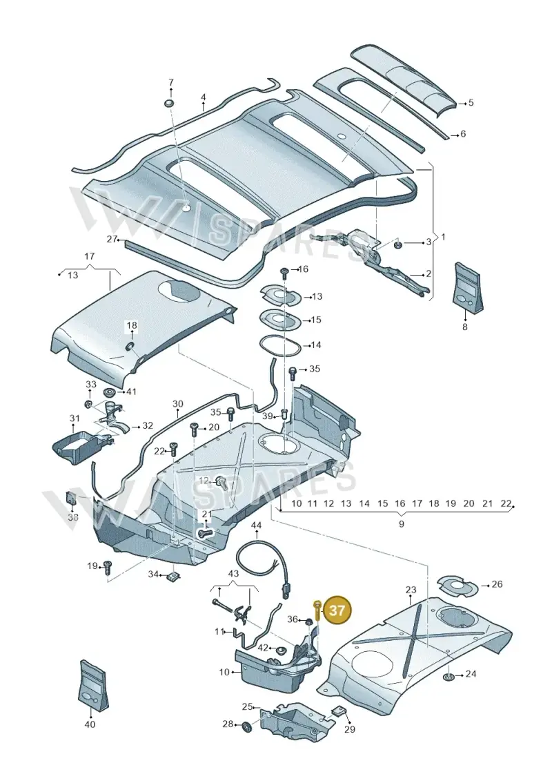 N91195601 Volkswagen Hexagon Head Bolt (Combi)