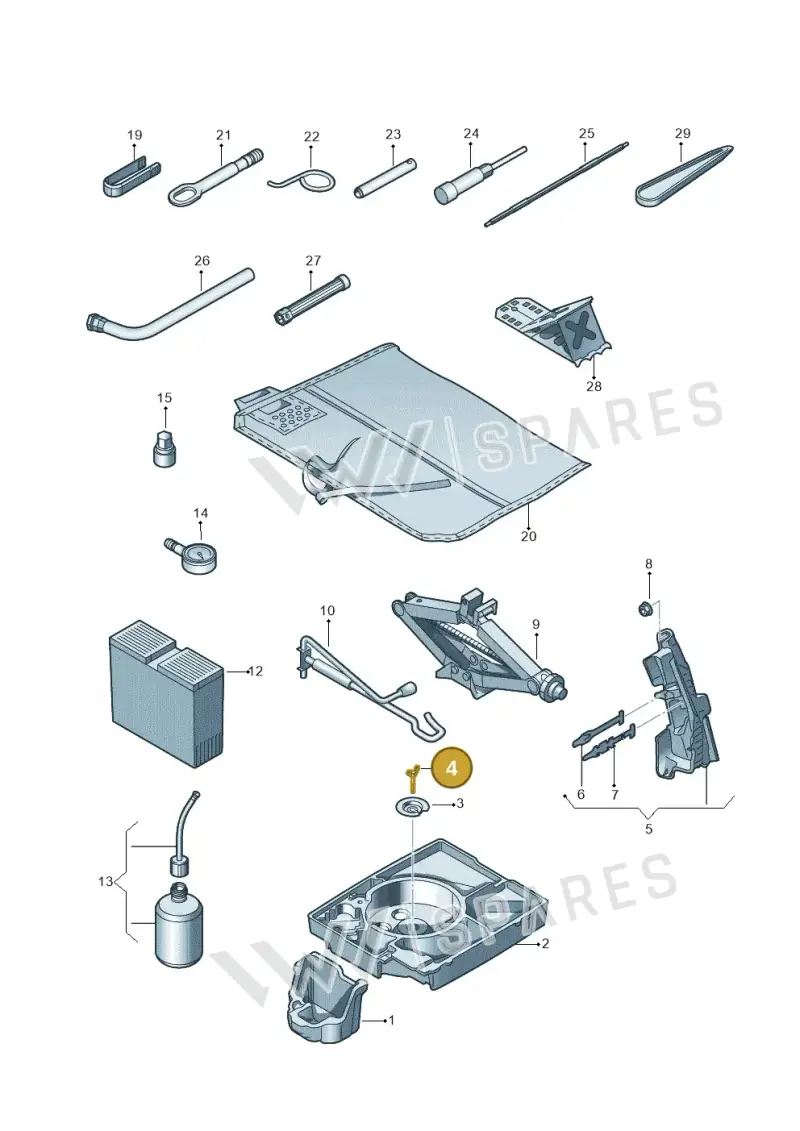 N91209101 Volkswagen Wing Screw