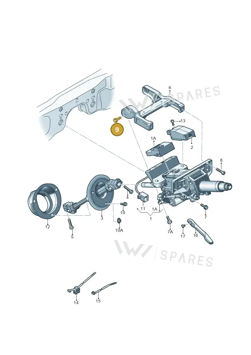N91209901 Volkswagen Hexagon Flange Screw