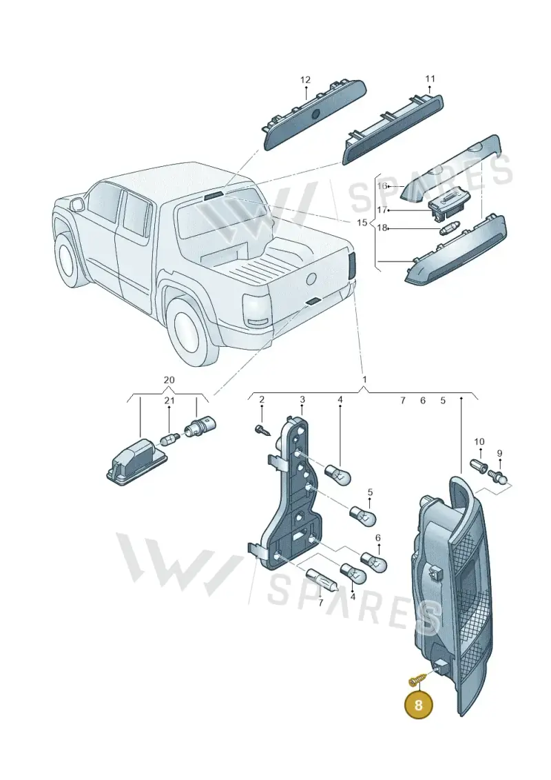 N91227001 Volkswagen Hexagon Socket Head Bolt (Combi)