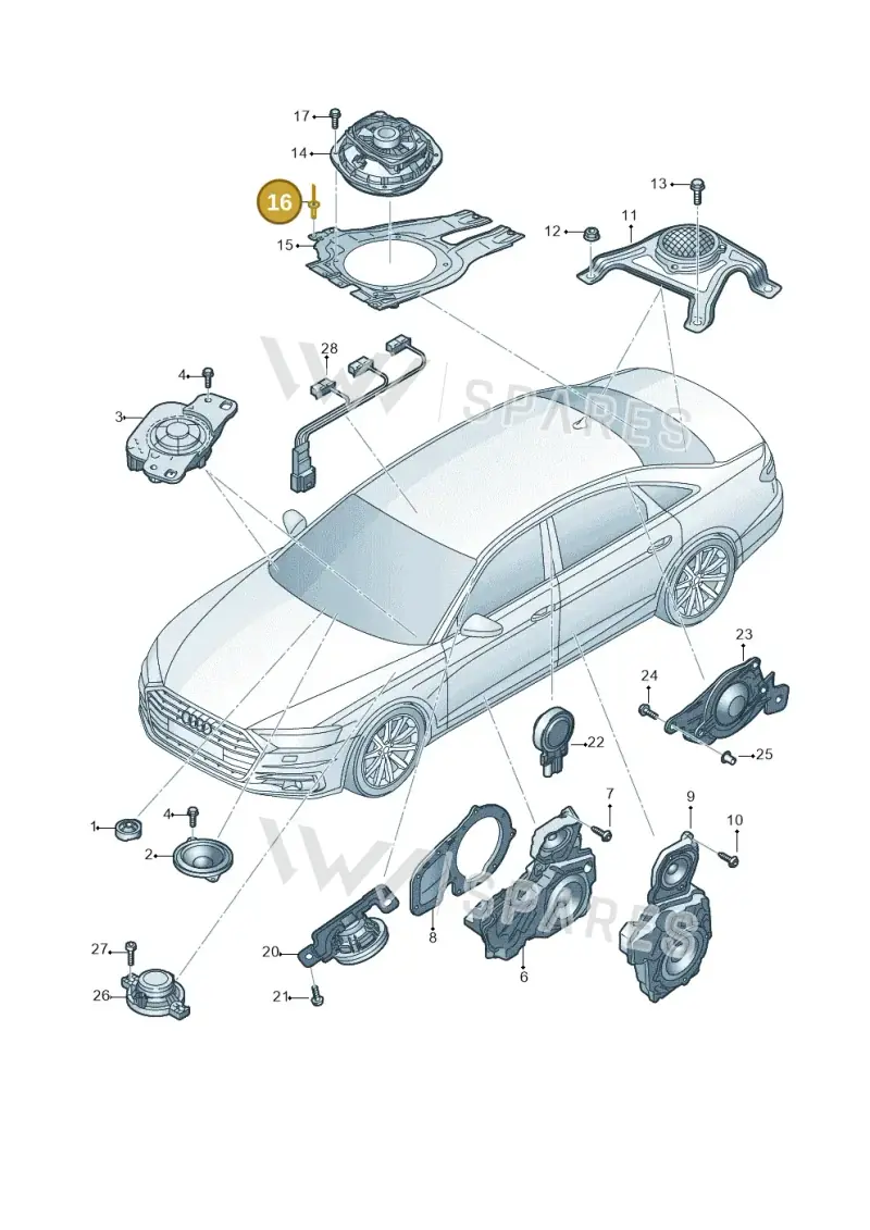 N91237601 Volkswagen Pop Rivet