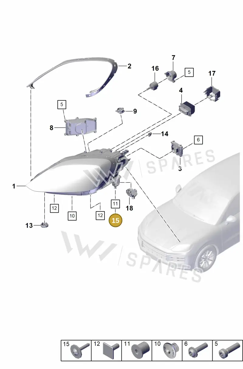 N91248101 Volkswagen Bolt with Washer