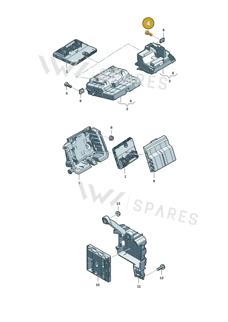 N91251901 Volkswagen Hexagon Socket Head Panel Bolt