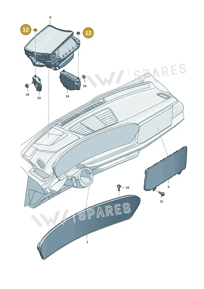 N91268901 Volkswagen Hexagon Flange Nut Self-Locking