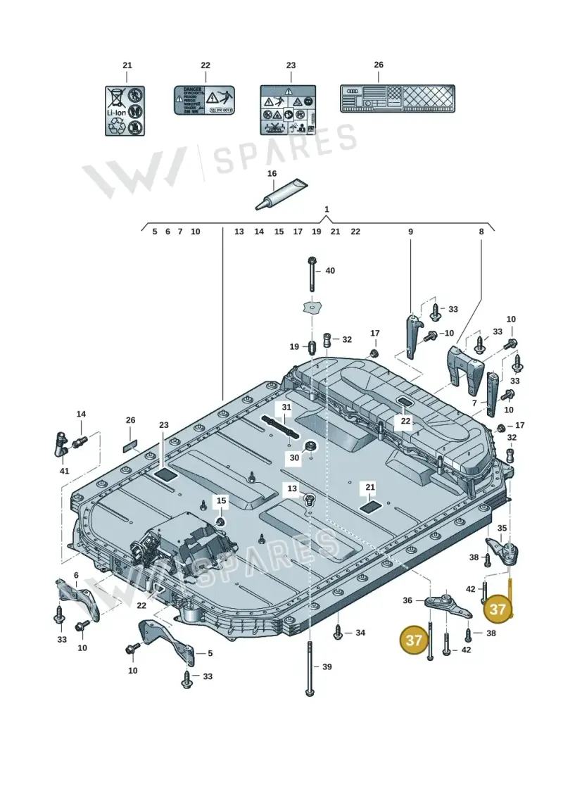 N91269701 Volkswagen Hexagon Flange Screw