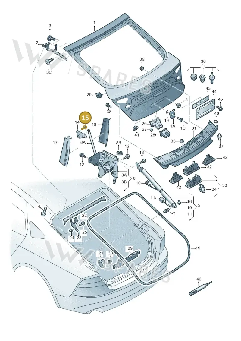 WHT000169A Volkswagen Hexagon Socket Head Bolt