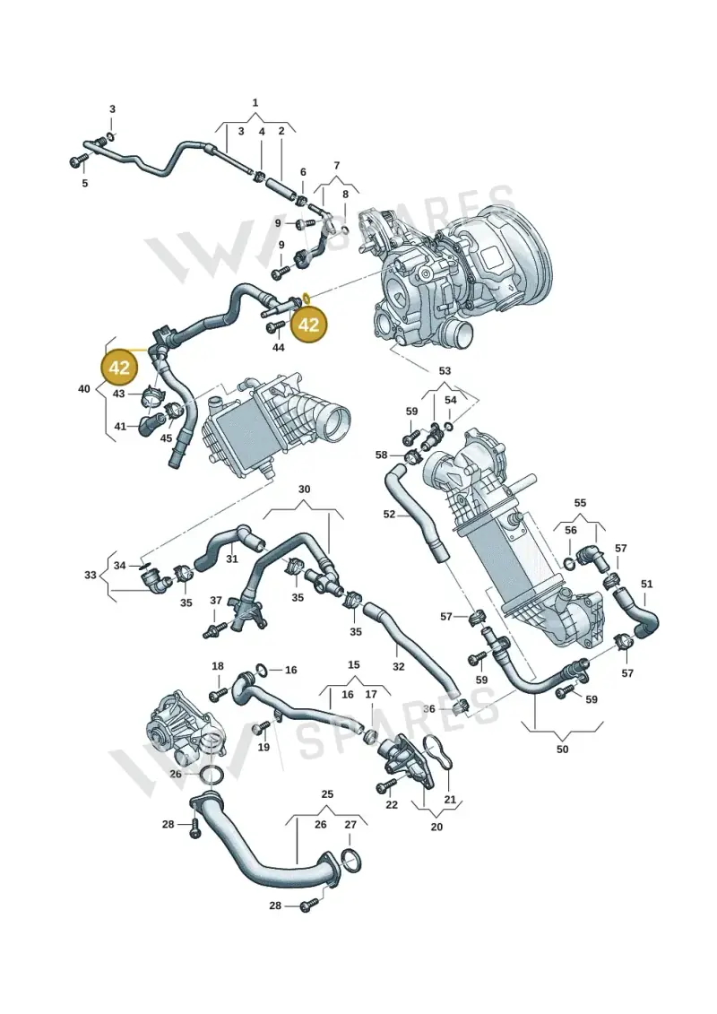 WHT001011B Volkswagen O-Ring
