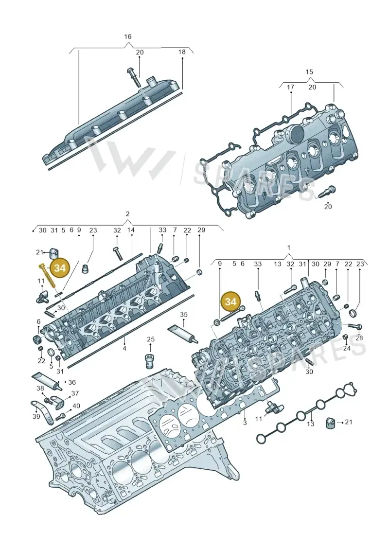WHT001411 Volkswagen Screw