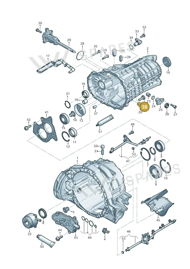 WHT001959A Volkswagen Hexagon Socket Head Bolt