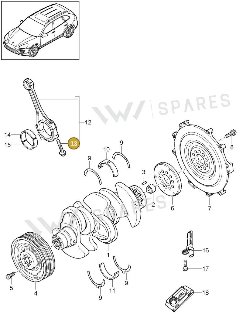 WHT002662 Volkswagen Bolt - Connecting Rod