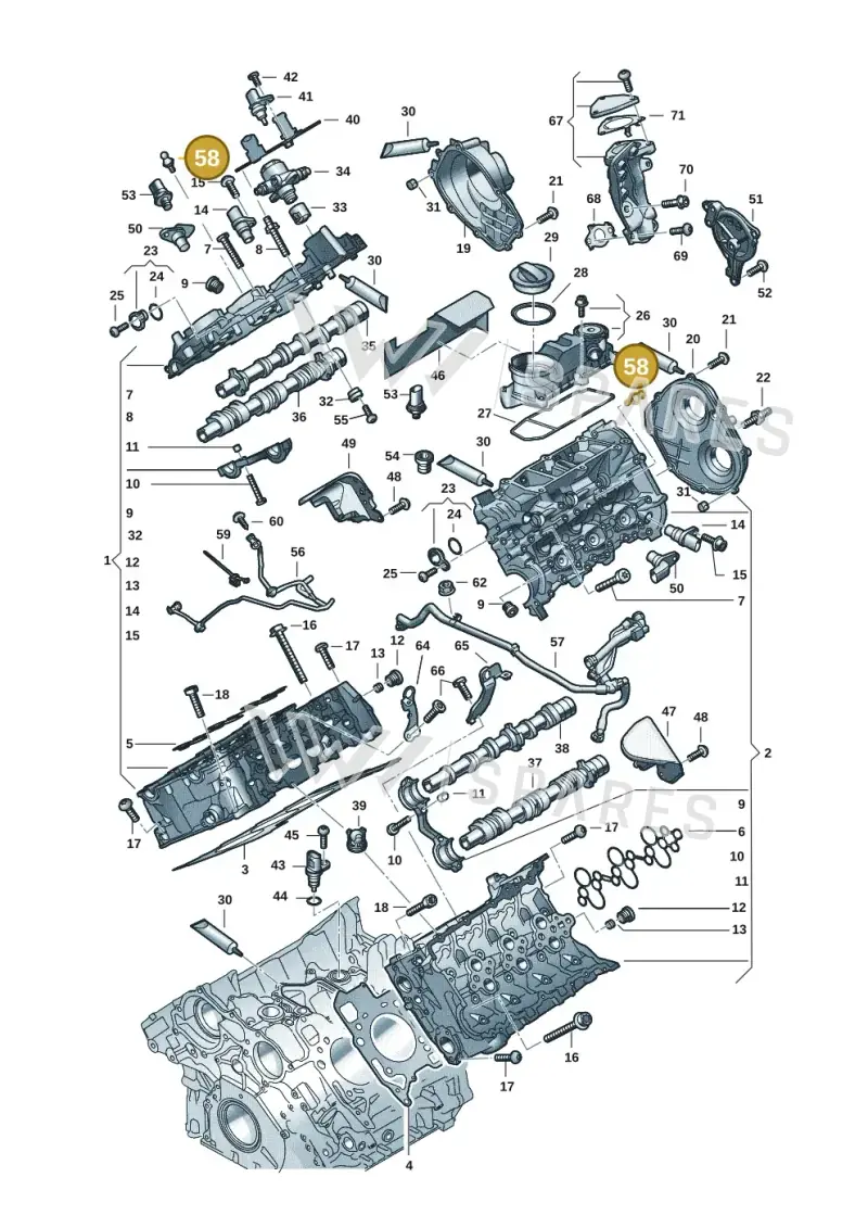 WHT002783 Volkswagen Ball Pin