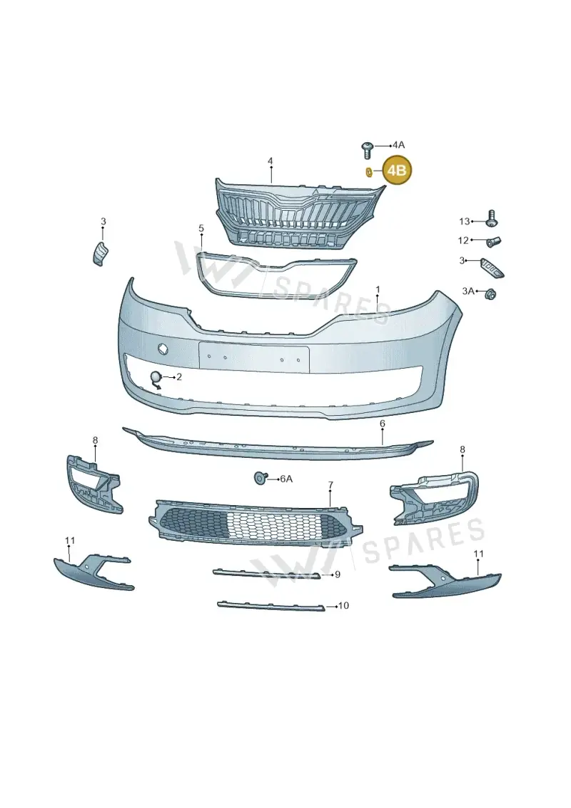WHT003286B Volkswagen Washer