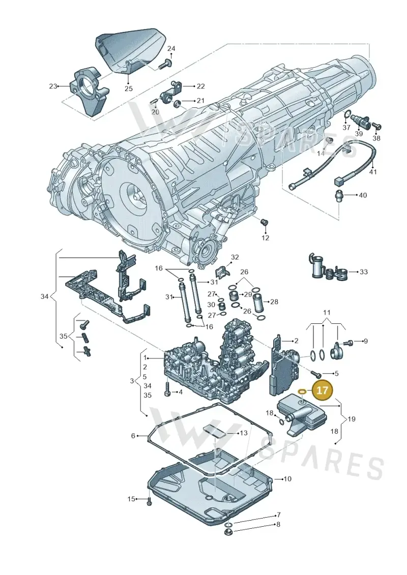 WHT003379 Volkswagen O-Ring