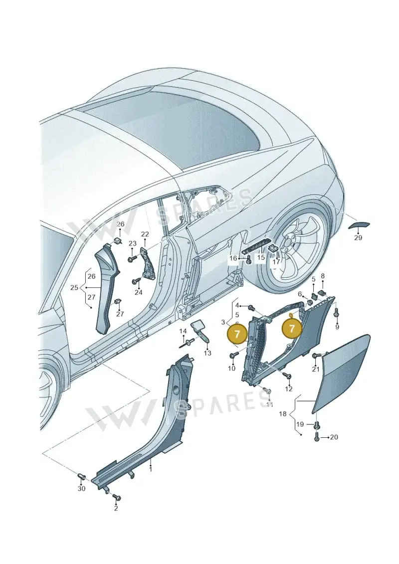 WHT003811 Volkswagen O-Ring