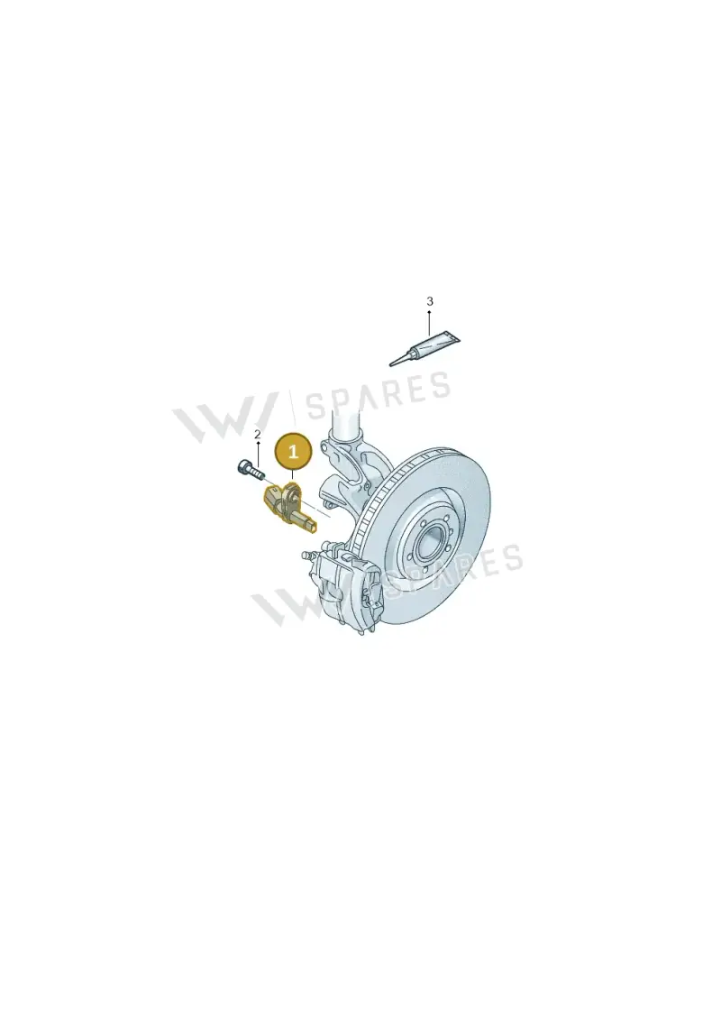 WHT003861B Volkswagen Speed Sensor