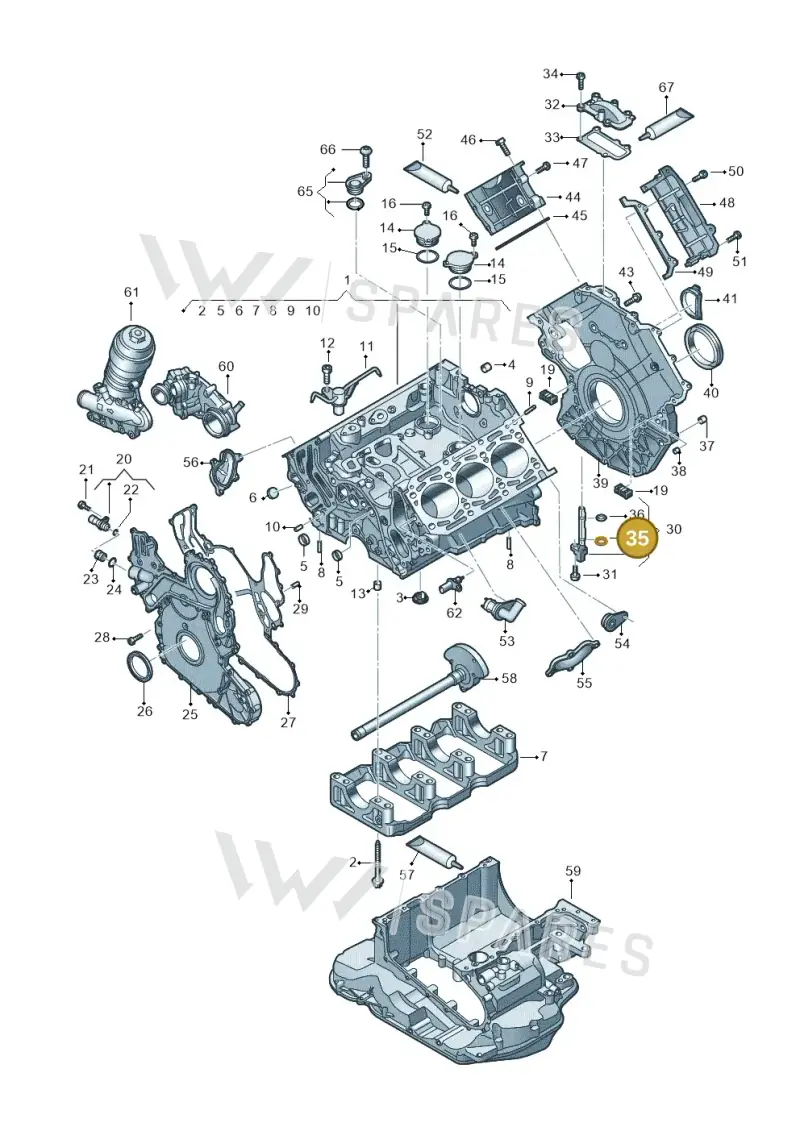 WHT004647 Volkswagen O-Ring