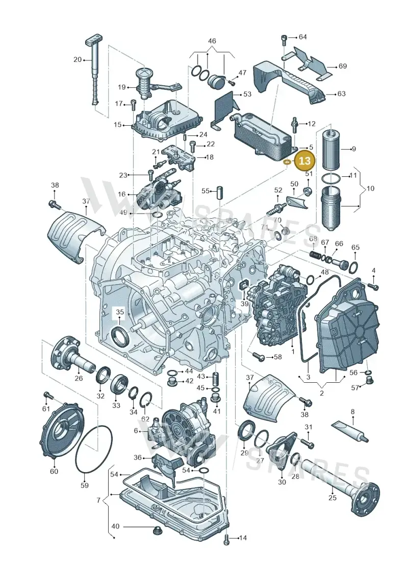 WHT004815 Volkswagen O-Ring