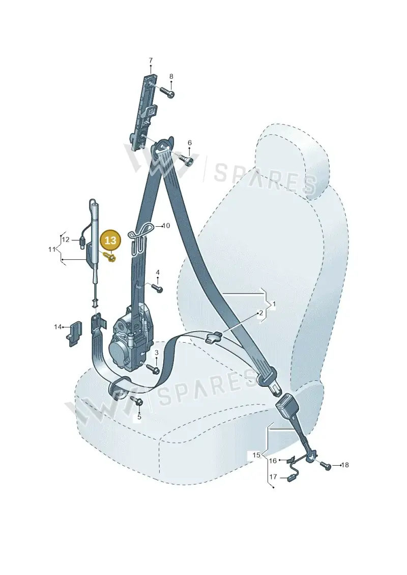 WHT004969 Volkswagen Screw